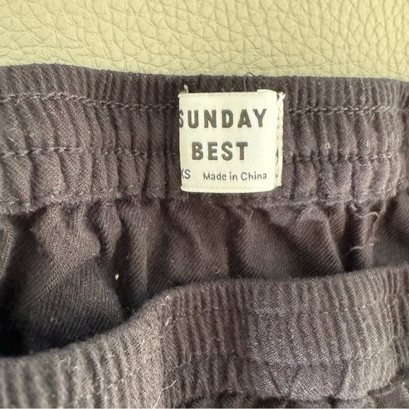 Aritzia Sunday Best strapless black jumpsuit Pockets pleated Women size XS - Picture 3 of 5